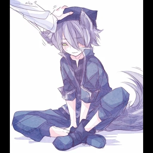 anime art, anime neko, cute anime, anime boy, wächter der träume