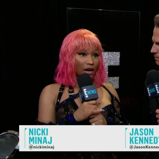 nicki, junge frau, nicki minaj, michael b jordan nicky minaj, people awards 2018 nicki minaj