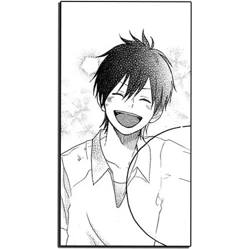 manga, imagen, zevok manga, manga rin okumura, rin okumura mang sonrisa