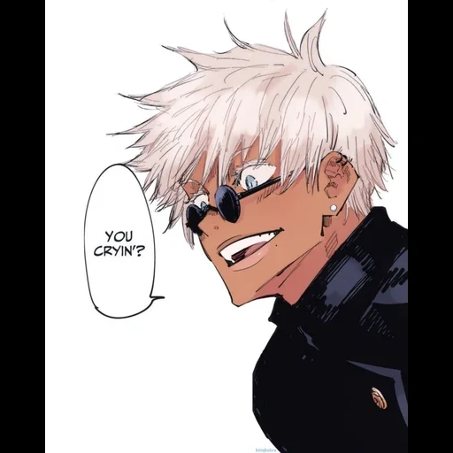 anime, tokyo ghoul, anime characters, killua sator gojo, dojo satoru manga