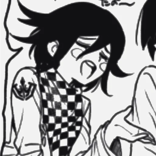 gato kokichi, animação é fofa, chibi yuichi, kokichi manga, imagem de anime