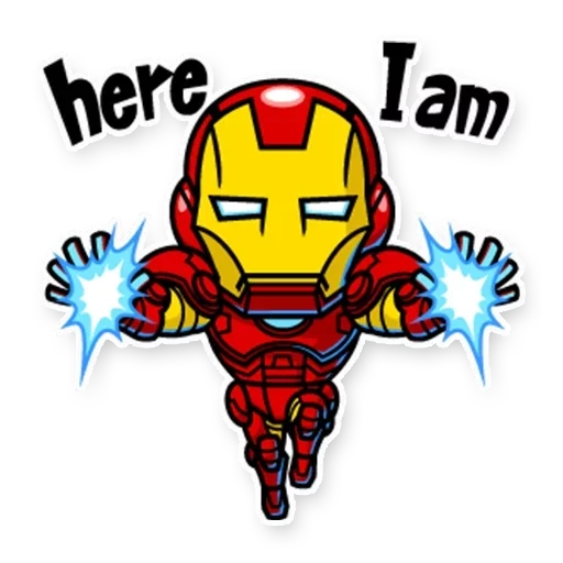 marvel, iron man, marvel mini hero, iron man mini, red cliff marvel iron man