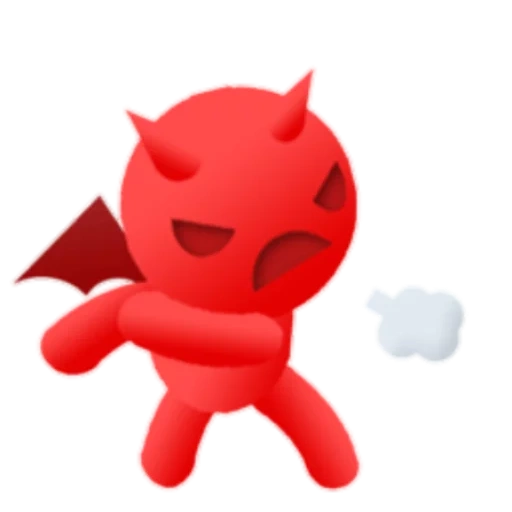 diabo, um brinquedo, baby devil, o demônio é vermelho, figuras pop funko