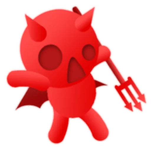 diabo, captura de tela, vector de diabo fofo, vírus covid-19 mal, piggi masks roblox