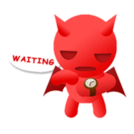 devil, jouets, le diable, vecteur démon mignon, logo du petit diable