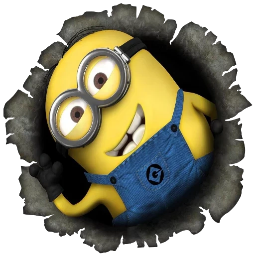 asqueroso, secuaces, mignon bob, los minions son divertidos, pegatinas minions