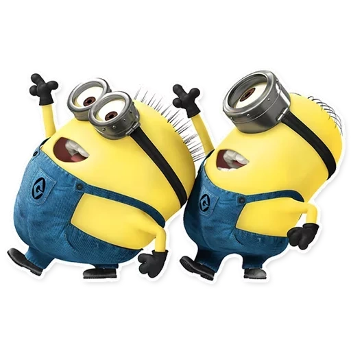 minion, 4 servi, mignon bob, distacco dei minion, quattro servi insieme