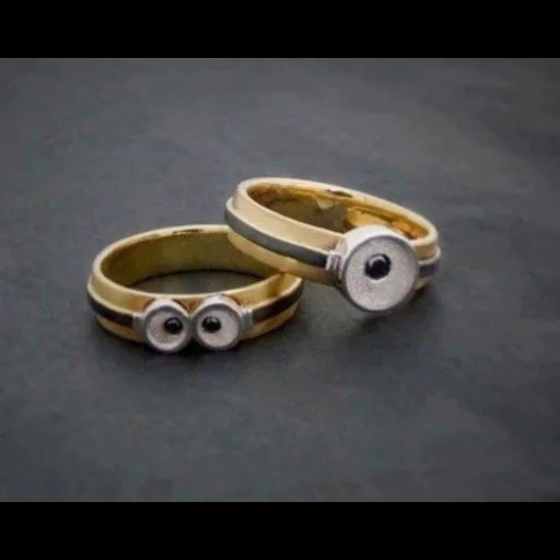 миньоны, ювелирные кольца, винтажные кольца, дизайнерские кольца, кольца ювелирные изделия