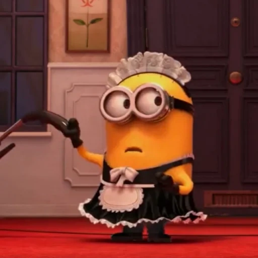 minion, brutto 2, i servi sono brutti, minion divertenti, minon è cameriera