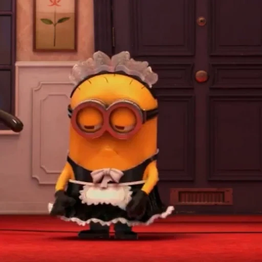 sbire, les sbires laids, personnages de minions, bande dessinée de minions, les sbires sont les préférés du roi