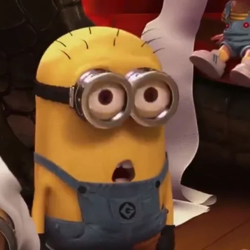 rudolf, minions, mignon shock, minions are ooooo, surprised minion