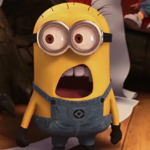 sbire, les sbires laids, minions ridicules, des sbires effrayés, personnages de minions