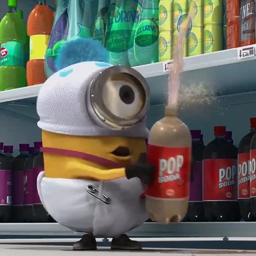 minions, banana minions, funny minions, minions supermarket, minions supermarket ugly 2010