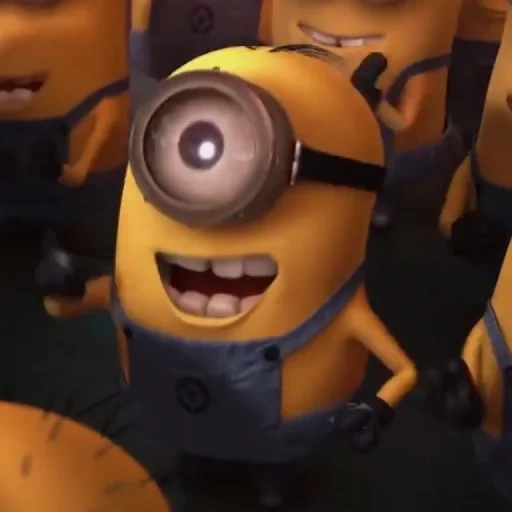 minions, minions crowd, ugly minions, mignon delight, minions applaud