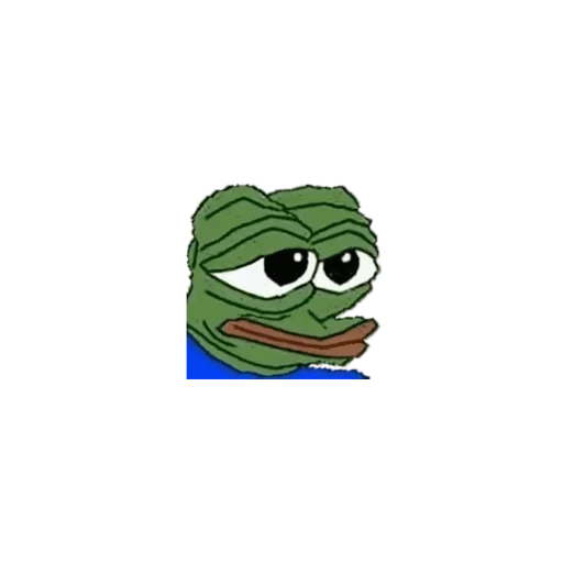 pepe toad, stickers flux, grenouille pepe triste, grenouille pepe boisson, pepe grenouille