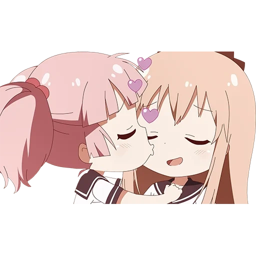 yuri, anime, chinatsu kyoko, personaggi anime, yuri yuri akari tinatsu