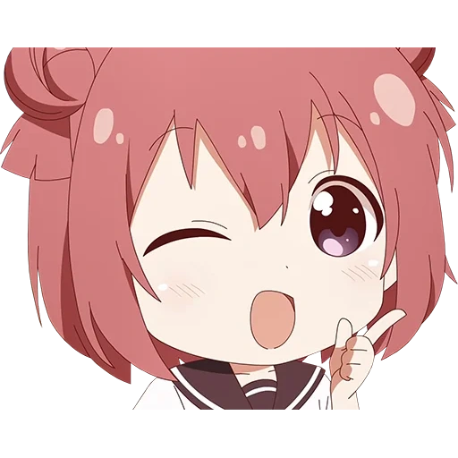 anime, akari chan, akari acadza, emoji de anime, anime mini yuri