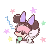 mickey, anime, minnie mouse, anime lucu, selamat malam minnie mouse