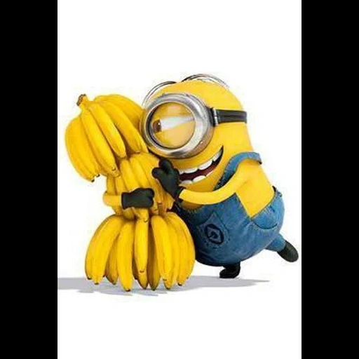 bob mignon, stewart mignon, minion pisang, mignon banana love, antek pepaya pisang