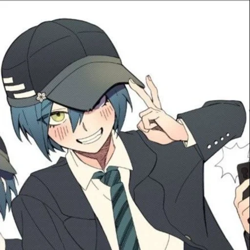 сайома фф, аниме милые, шуичи сайхара, shuichi saihara, аниме персонажи