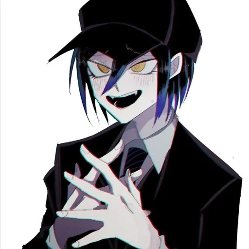 человек, зак фостер, аниме арты, персонажи аниме, shuichi saihara