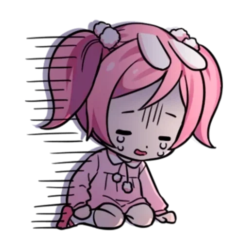 chibi emotional, das leben in gacha, chibi gacha leben, chibi charaktere, schöne chibi figurenmalerei