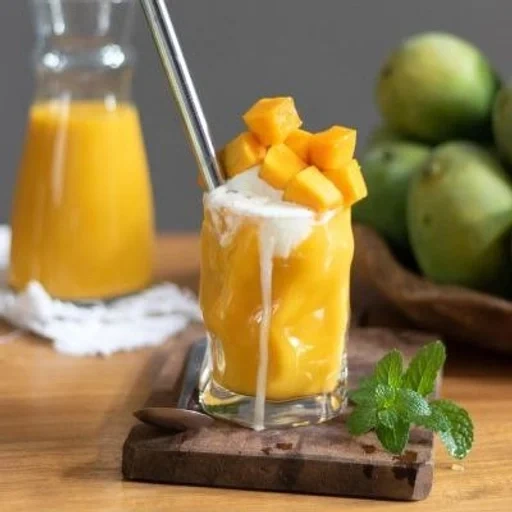 lebensmittel, mangga, indonesien, mango schütteln, frisches saft mango getränk