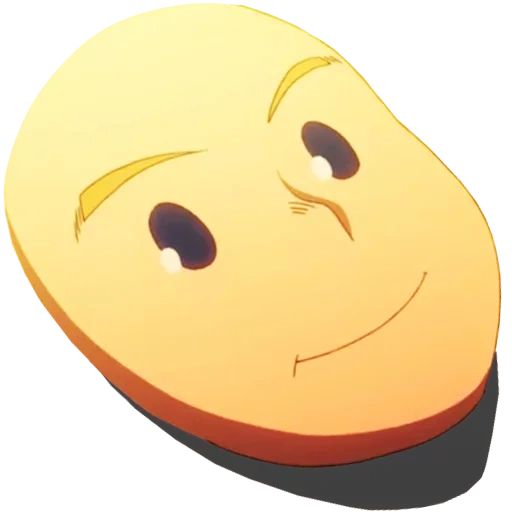 animation, anime, emoji, smiling face, cartoon character