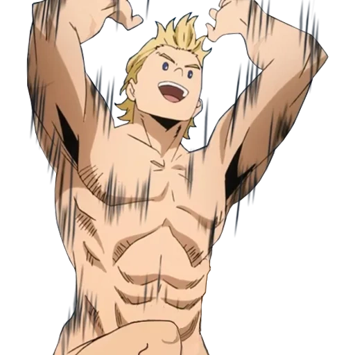 mirio togata, mirio togato, personnages d'anime, torse mirio togata