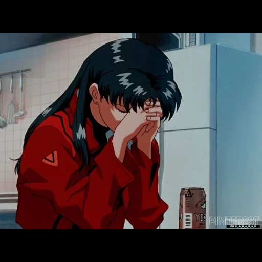 sally fais, evangelion, evangelion misato, misato katsuragi evangelion, misato katsuragi evangelion 1995