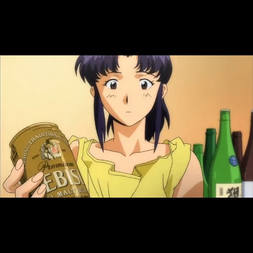 cerveja de anime, evangelion misato, evangelion misato beer, evangelion misato katsuragi, misato katsuragi evangelion 1.11