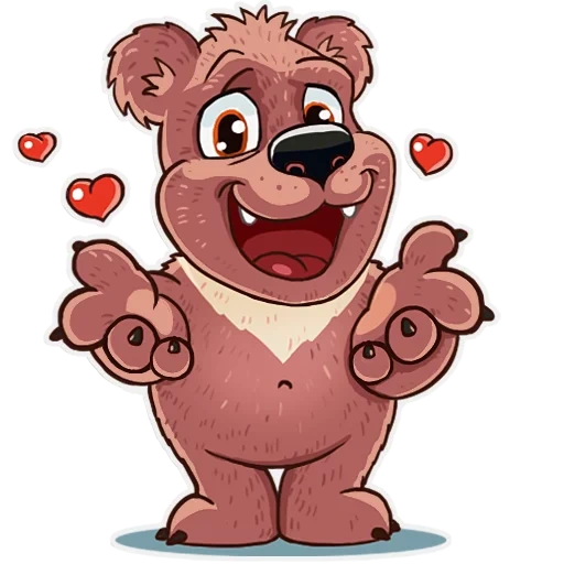 der kleine bär, der bär, rick bear, the love bear, der vasapa bär