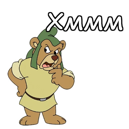 o urso gama é rabugento, emblema de urso gammi, aventuras de urso gama, xiongami cartoon rabugento