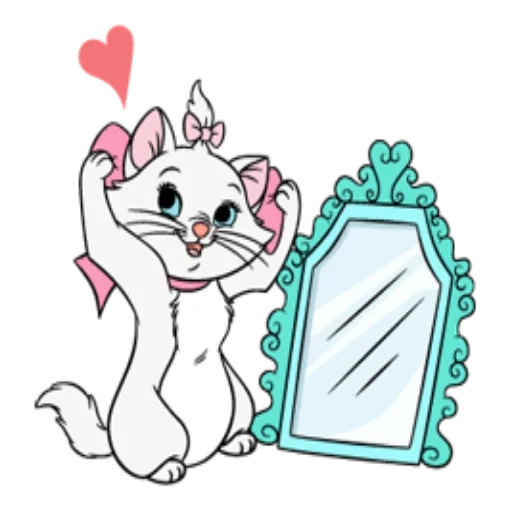 kitty marie, disegni disney, the walt disney company, gatti aristocratici cat marie