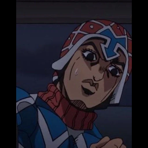 mista jojo, jojo temporada 5, green de jojo, guido sr jojo, roman donskoy jojo