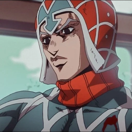 anime, humano, mista jojo, a aventura de jojo, chapéu vermelho de jojo