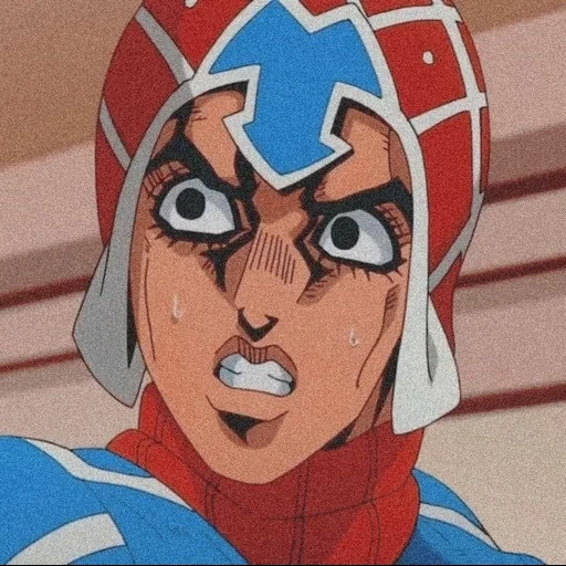 mista jojo, giorgio guido, faccia di mistachojo, jo jo golden wind, le incredibili avventure di jojo