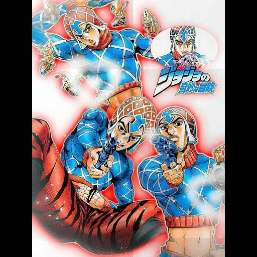 anime, guido mista, guido mista, personnages d'anime, humanisation jojo
