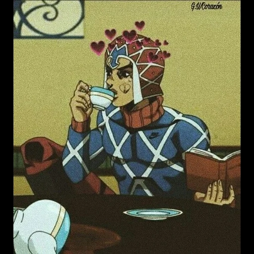 jojo, anime, jojo, mista jojo, kira yoshikaga