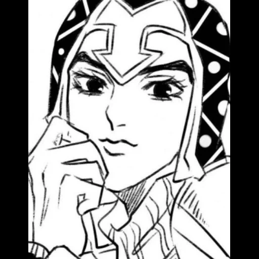 anime, guido mista, dessins d'anime, tamami jojo, guido m jojo