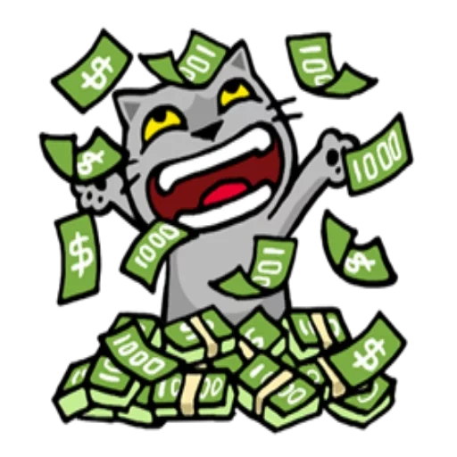 money, emociones, angry cat, the animals are funny, funny smiley meme