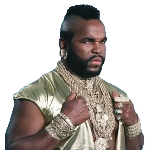 mr t, baracus, мужчина, мистер ти, мистер ти команда а