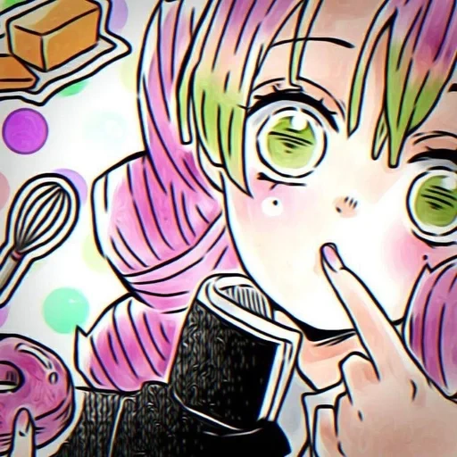 picture, anime ideas, anime cute, anime cute drawings, mitsuri kanrodzhi manga