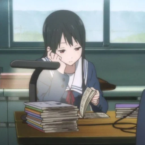 gambar, mitsuki nashe, karakter anime, anime mitsuki nasha, anime di belakang facet mitsuki nasha