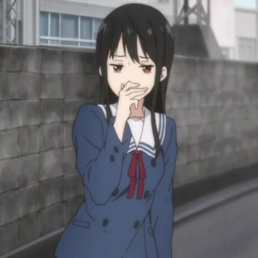 sile, gambar, anime tamako, di belakang segi anime, anime mitsuki nasha
