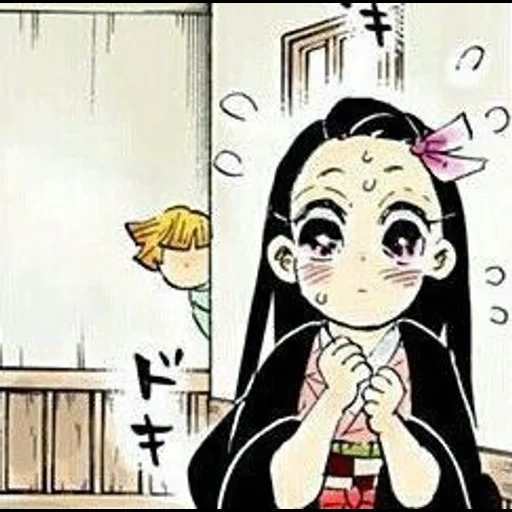 nezuko and, манга аниме, аниме рисунки, муичиро манга, аниме персонажи