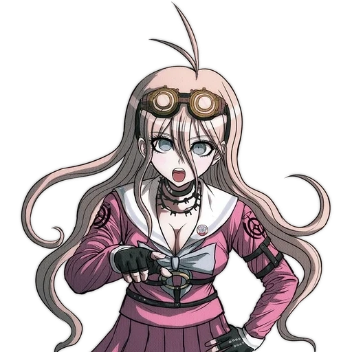 miu iruma, miu danganronpa, miu iruma sprite, danganronpa v3 membunuh harmony, dangganronpa miu irum pertumbuhan penuh