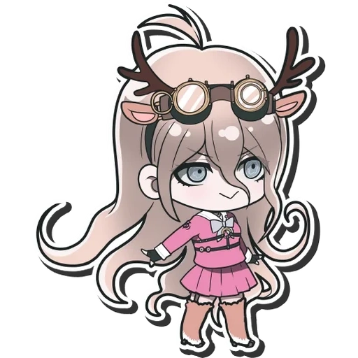 gacha life, personagens chibi, miu chibi ronpa, personagens de gacha life, gacha life style chibi