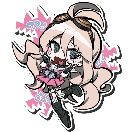 miu iruma, miu iruma chibi, miu iruma sprite, danganronpes v3 hamiki, danganronpa trigger happy havoc