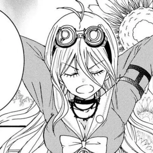 miu iruma, gambar anime, gambar manga, karakter anime, screenshot manga miu irum